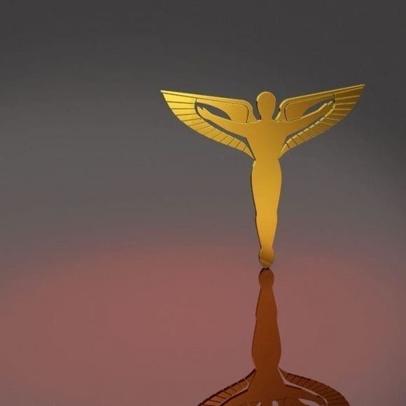 blog di Caduceus Symbol in Gold