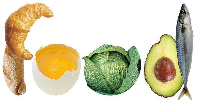 foto del blog di vari alimenti nutrienti