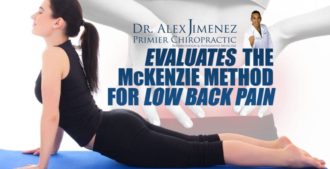Evaluation of the McKenzie Method for Low Back Pain | El Paso, TX Chiropractor