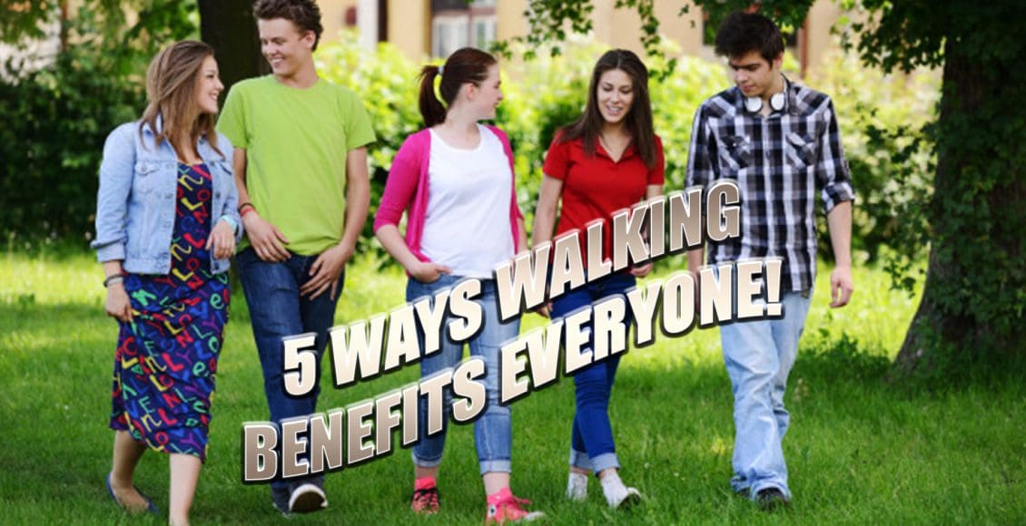 5 benefits walking el paso tx.