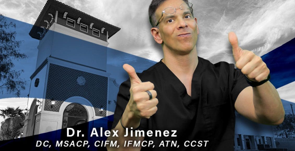 Image of Dr. Alex Jimenez with thumbs up standing in front of his office clinic.