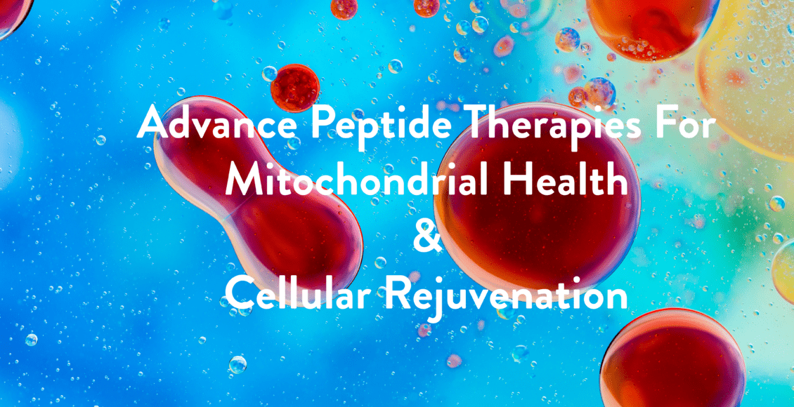 Terapia peptídica avanzada, El Paso, salud mitocondrial